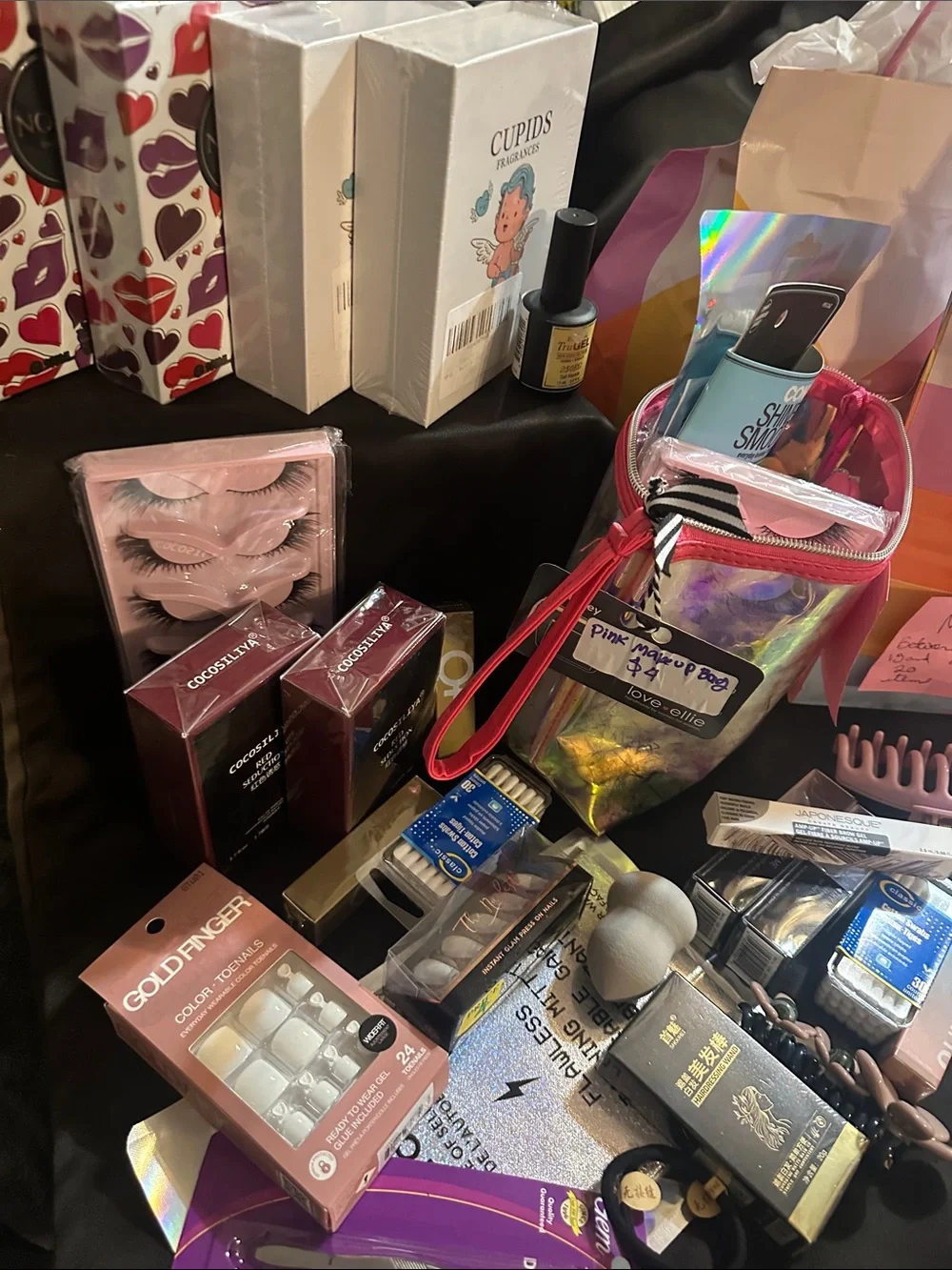 Mystery Beauty Bag - Assorted Pink Accessories huge value